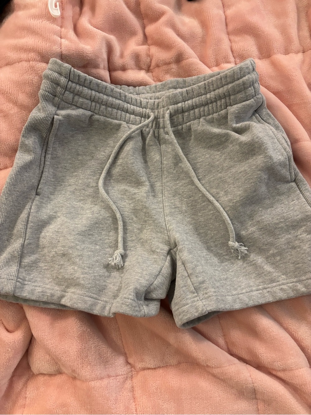 Aritzia Cozy Sweatfleece Shorts